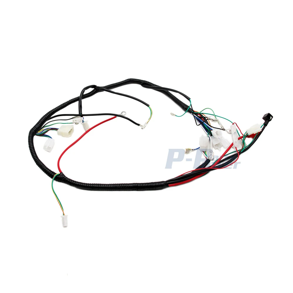 Полный Электрический жгут проводов Loom CDI комплект статора для 150CC 200CC 250CC Quad ATV Zongshen