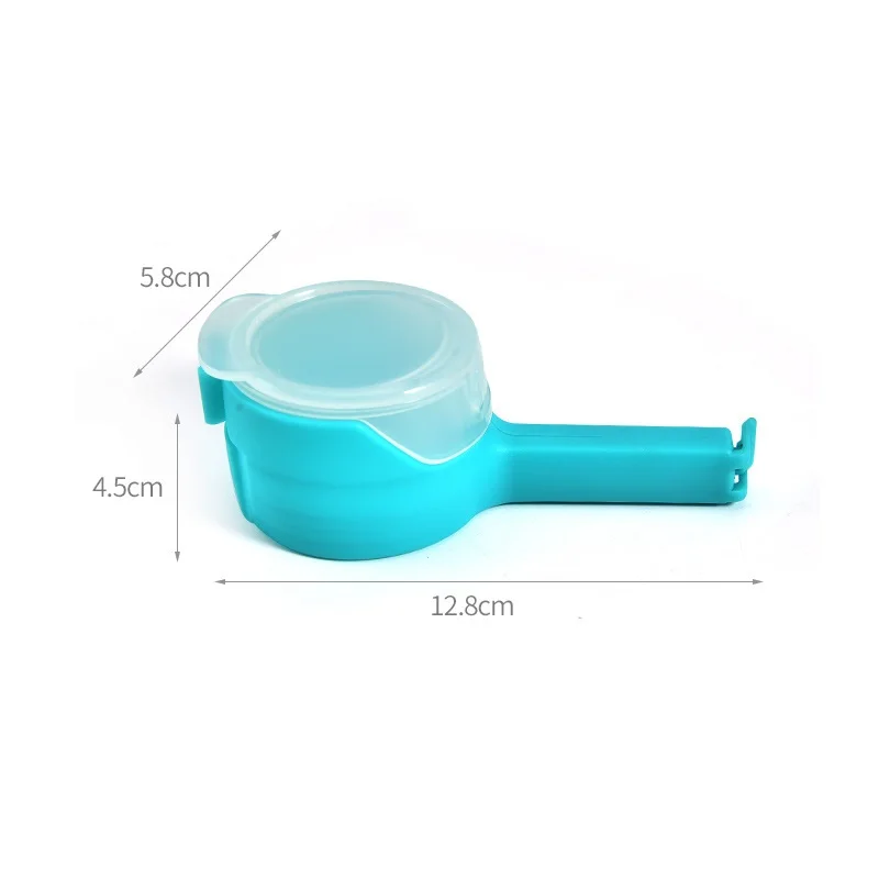 

Food Bag Clips Sealing Clips With Pour Spout Plastic Kitchen Food Storage And Organization Kitchen Tool