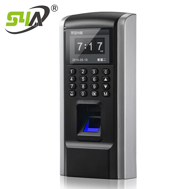F8 IP68 водонепроницаемая система контроля доступа по отпечаткам пальцев Rfid Контроль доступа Лер Wiegand 26 считыватель отпечатков пальцев антивандальный Открыватель двери - Цвет: F8