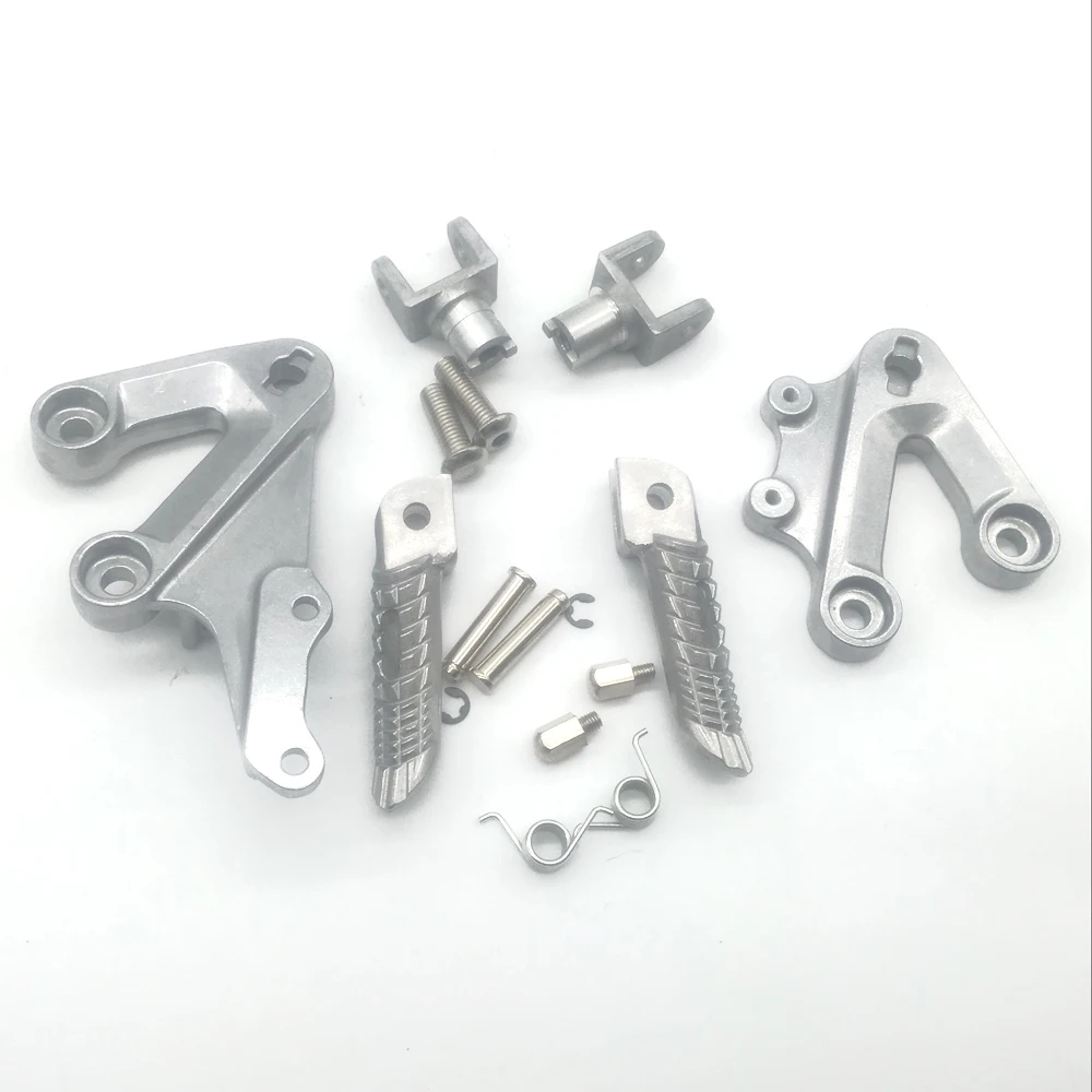 Мотоциклетные Серебристые колышки для подножки Подножка Suzuki GSXR1000 2003-2004