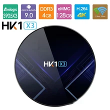 HK1X3 Amlogic S905W Смарт ТВ приставка Android 9,0 4G 128G медиаплеер 4K Google голосовой помощник Поддержка WiFi IP tv медиаплеер HK1X3 Amlogic S905W Смарт ТВ приставка Android 9,0 4G 128G медиаплеер 4K Google голосовой помощник Поддержка WiFi IP tv медиаплеер