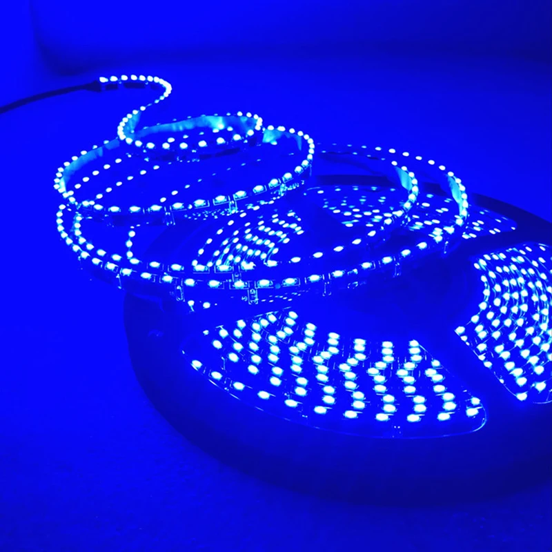 

5m/lot Red Green Blue 335 Side Emitting 120leds/M 600Leds High Quality Thin Light Rope Tape Led Strip Waterproof