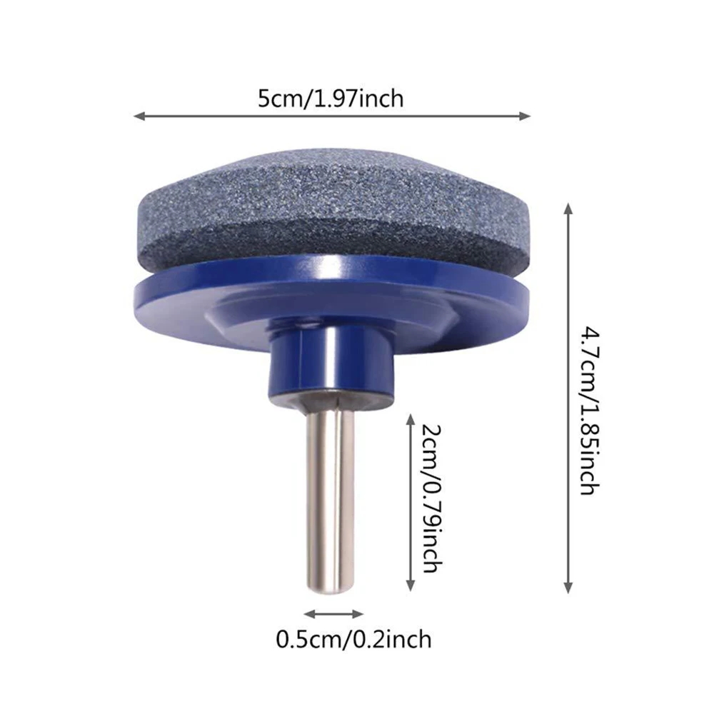 

50mm Knife Sharpening Drill Lawnmower Faster Blade Sharpener Grinding Garden Tools Rotary Garden Lawn Mower Parts