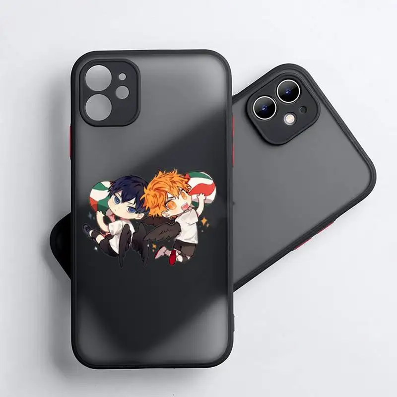 

Haikyuu Hinata attacks Anime Phone Case For iphone 12 11 8 7 plus mini x xs xr pro max matte transparent cover