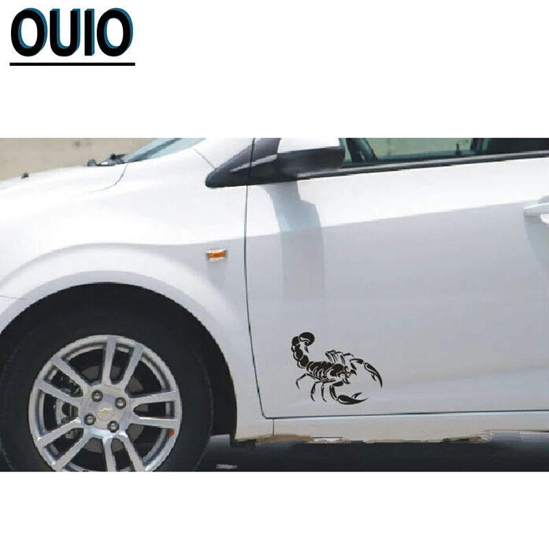Новинка Светоотражающие 3D наклейки на автомобиль в виде скорпиона 30/58 см с
