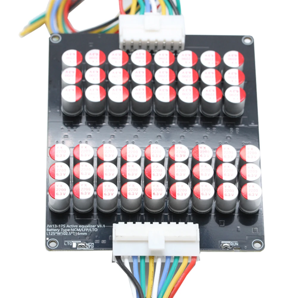 5A Battery Cells Balancer 3-21S BMS Energy Capacitor Lithium Active Equalizer Board Universal for LFP LTO Li-ion | Электроника