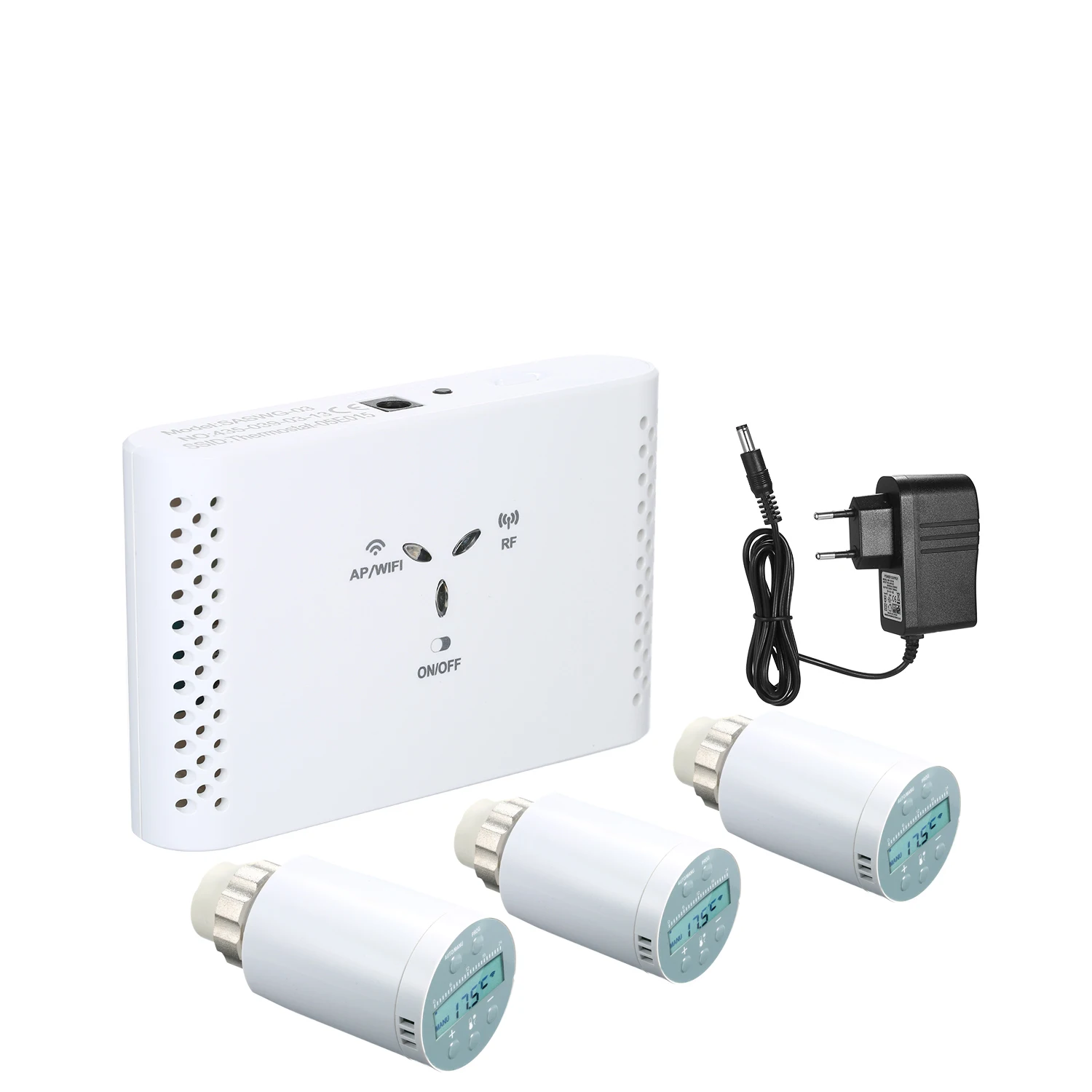 

Умный термостат для теплого пола с Wi-Fi, беспроводной ресивер, голосовой пульт дистанционного управления, программируемый