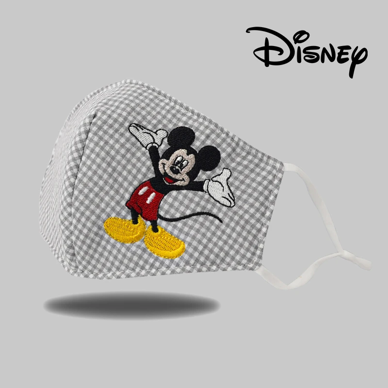 Хлопковая маска Disney многоразовая моющаяся Микки и Минни Маус для взрослых детей