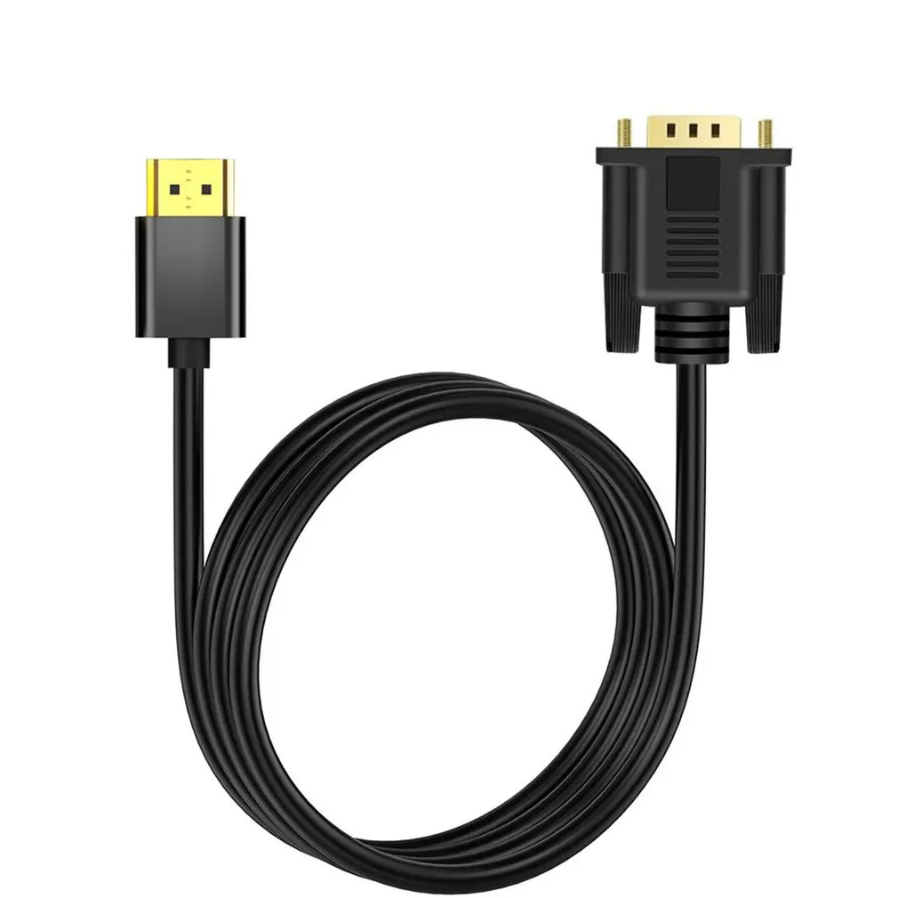 

HDMI-совместим с конверсионной линией VGA с чипом, быстрая установка, простая эксплуатация, без программного обеспечения и настройки