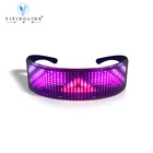2020 популярный светодиодный подарок, светящиеся очки bluetooth, светящиеся солнцезащитные очки, рождественское освещение концертов, игрушки, Рождественское украшение