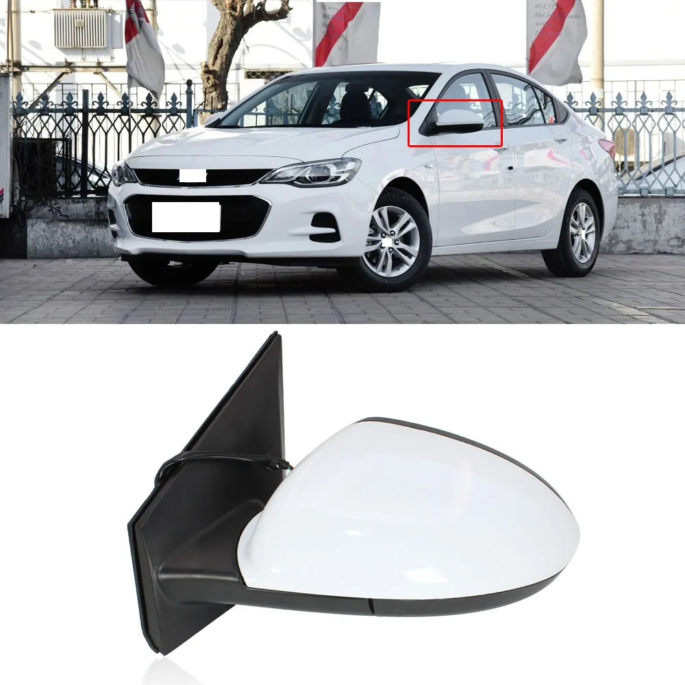 CAPQX для Chevrolet Cruze 2016 2017 2018 автомобильное внешнее зеркало заднего вида боковое в