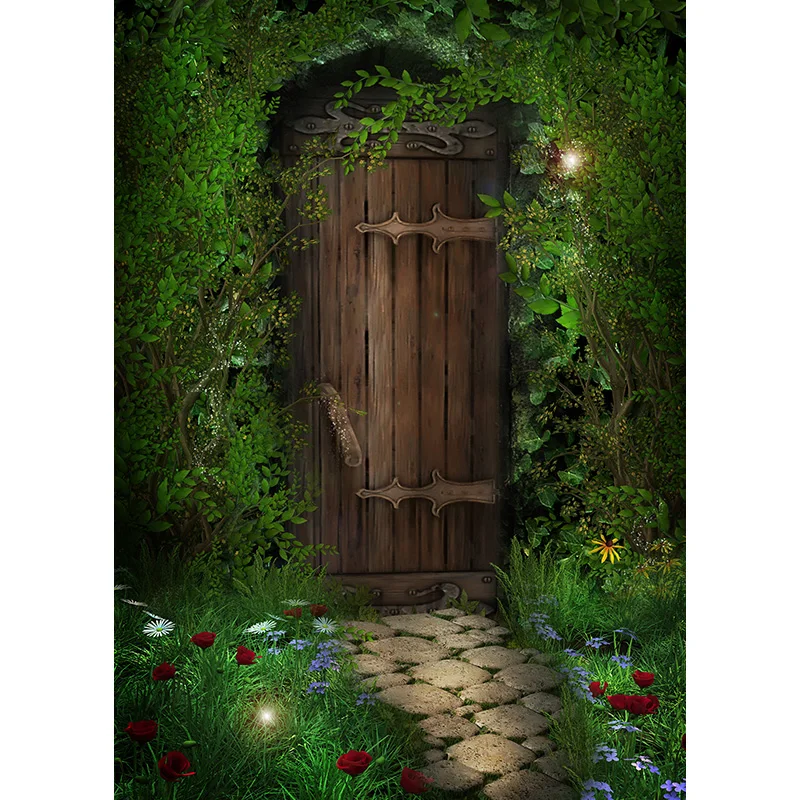 

Vinyl Custom Photography Backdrops Prop Fairy tale Theme Photography Background THS20721-04