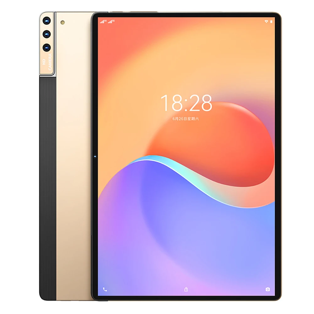 Tableta ultradelgada de 2021 pulgadas, Tablet con 2GB de RAM y 32GB de ROM, Android 10,1, IPS 8,0x1280, ocho n&uacute;cleos, red 4G, Wifi Dual, 1200-3
