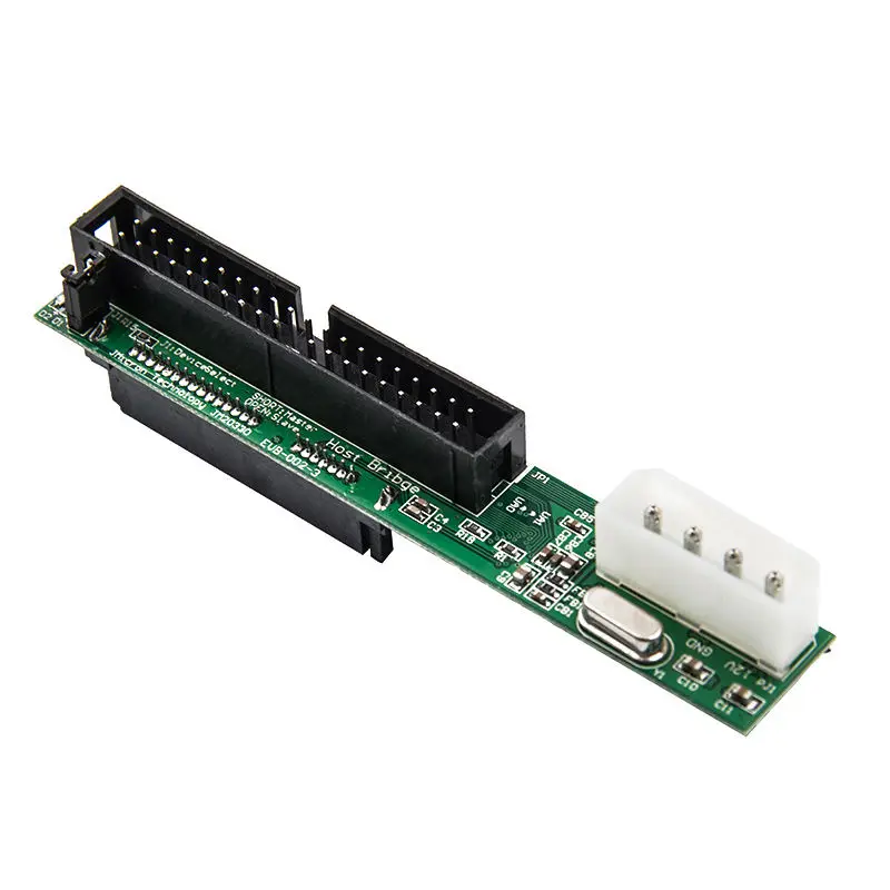 

7 + 15Pin 2,5 Sata Женский до 3,5 дюймов Ide/Sata адаптер Sata-Ide конвертер мужской 40-контактный Порты и разъёмы для Ata 133 100 Hdd компакт-дисков Dvd серийный