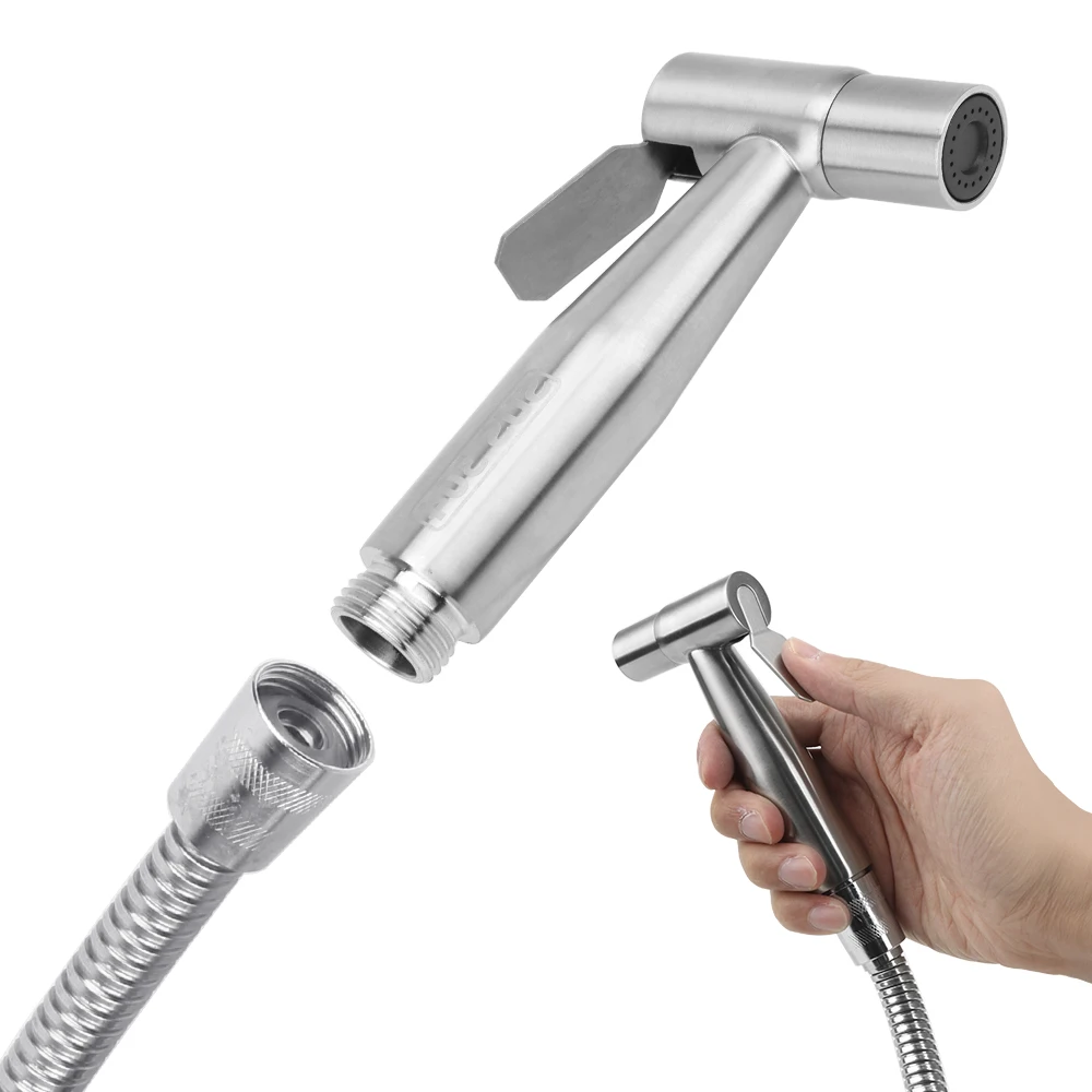 Ручной распылитель для биде из нержавеющей стали лейка душа смесители с шлангом