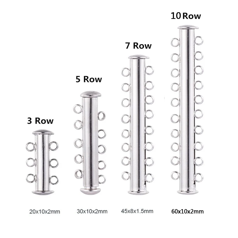 10 шт. золотистые/белые K медные магнитные застежки для ювелирных изделий ожерелья
