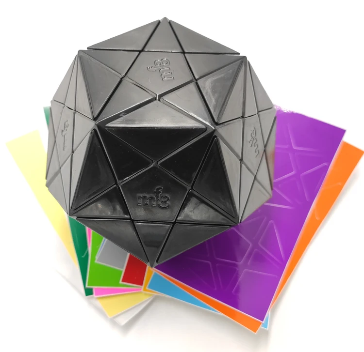 MF8 Starminx V1 I cube Черный угол поворота Dodecahedron Twsit головоломка развивающая игрушка
