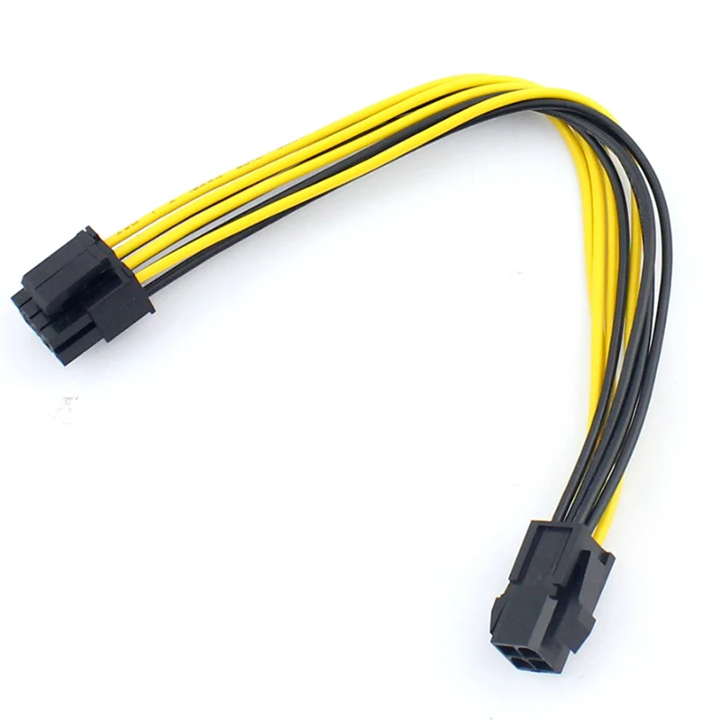 Удлинительные кабели переходник с провода 20 см для майнинга BTC 4-контактный на