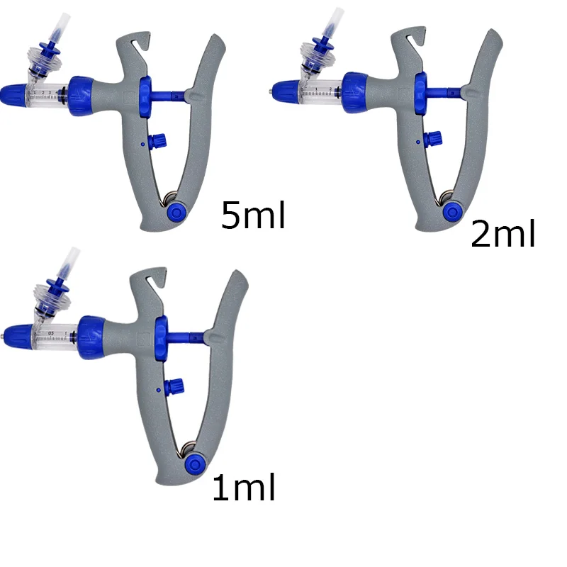 

Poultry Automatic Continuous Syringe Adjustable Veterinary Syringe for Chicken Duck Durable Vaccine Injector Veterinary Tool