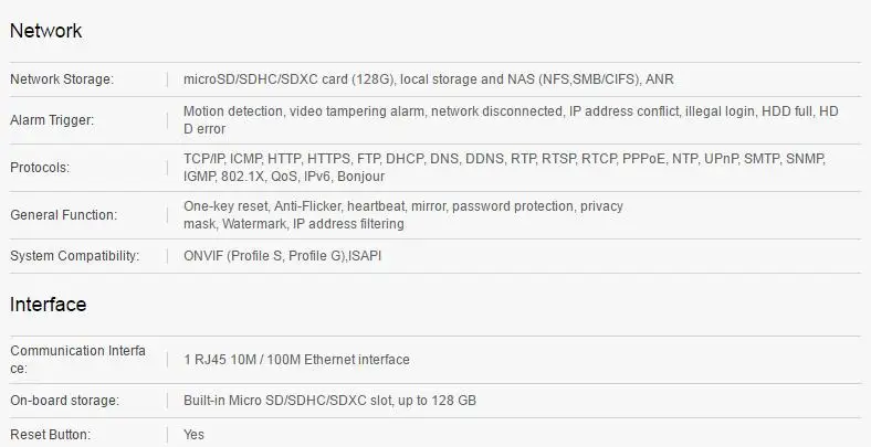 DS-2CD2T63G0-I5 6 МП ИК фиксированная пуля Сетевая камера Hikvision Оригинальная английская версия