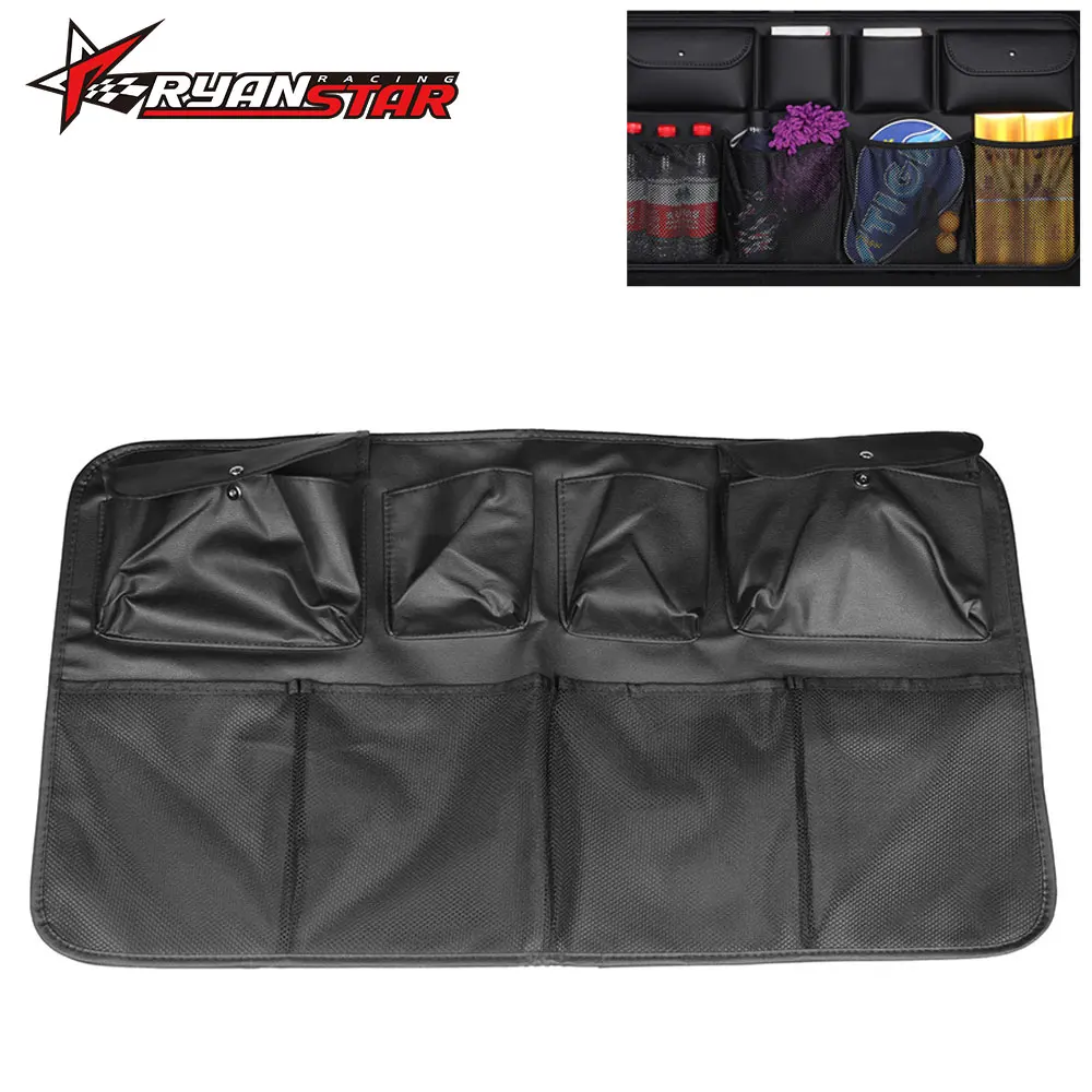 Органайзер на заднее сиденье автомобиля сумка для хранения сетчатые карманы ПУ