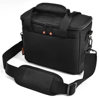 fusitu ft 660 fashion shoulder waterproof bag dslr camera bag video camera case for canon nikon sony a6000 a6300 a6400 and lens