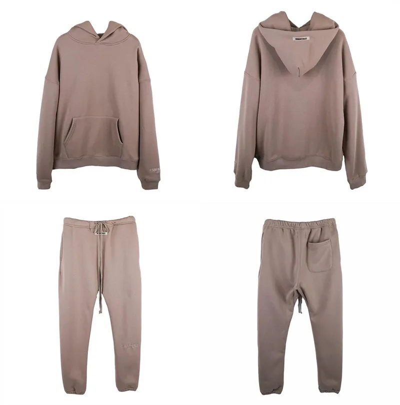 

Autumn Winter Embroidery ESSENTIALS Hoodie Women Men Cotton High-quality Loose Solid Color Sweatshirt ESSENTIALS Sweatpants