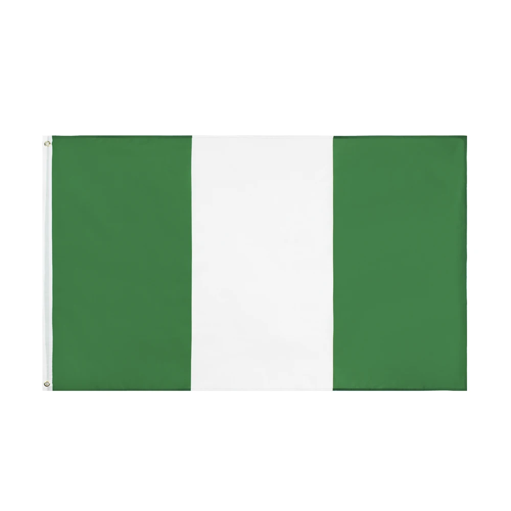 

90x150cm Green White NGA NG Nigeria Flag of Nigerian