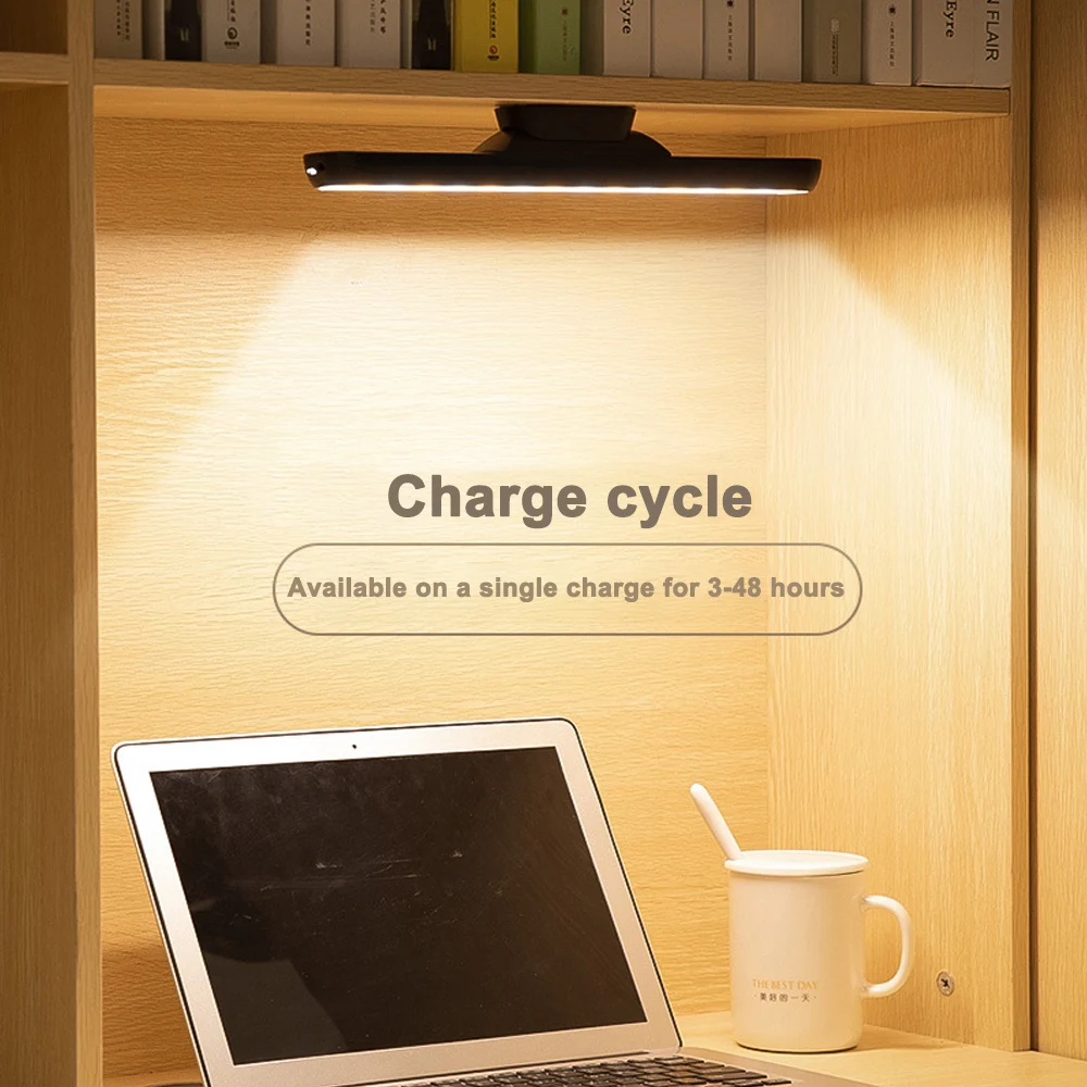 Ночные светильники бесступенчатая Затемняющая 16LED Настольная лампа заряжаемая