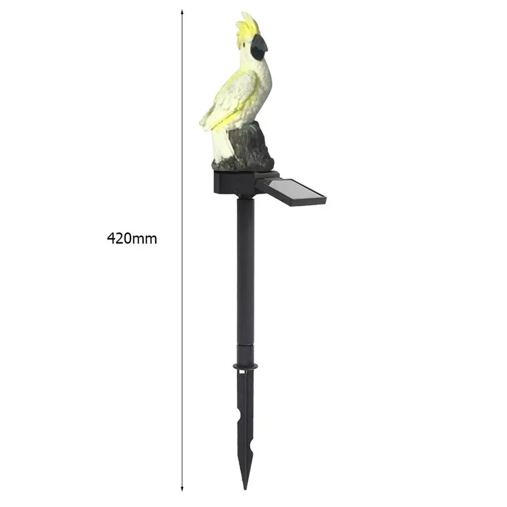 

Solar Powered Garden Light Outdoor Waterproof Parrot LED Fairy Light Lawn Lamp Garden Decor Landscape Night Animal Shape Lamp
