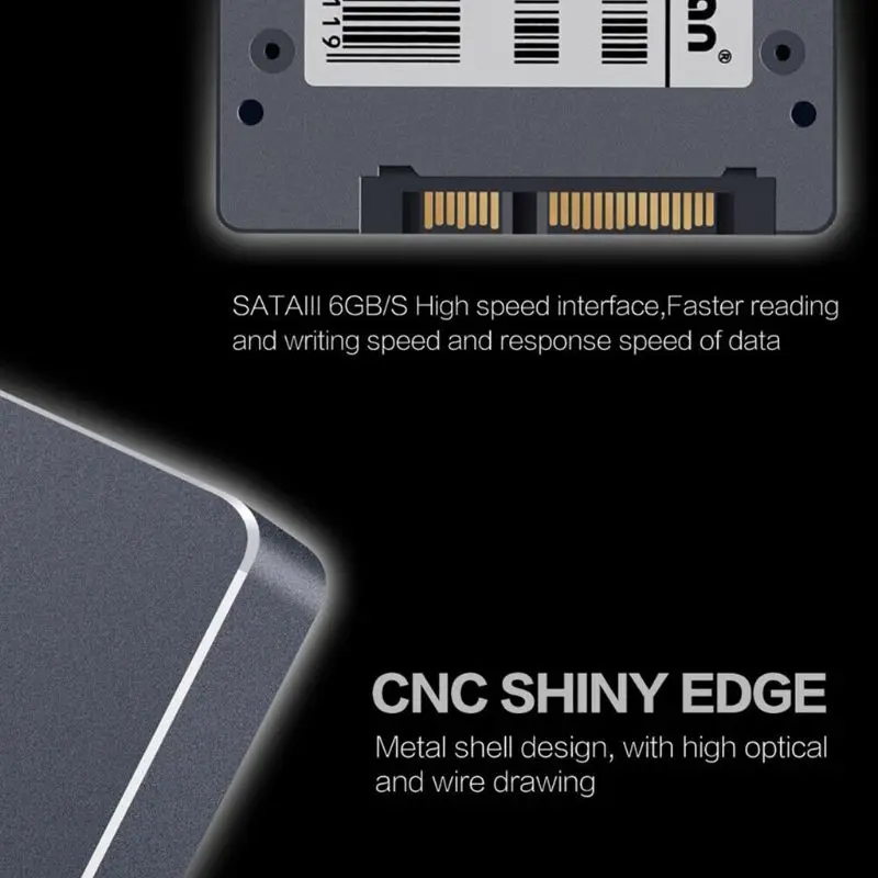 

KingDian 2.5" Internal Desktop Hard Disc High Speed Solid State Drive SATA3
