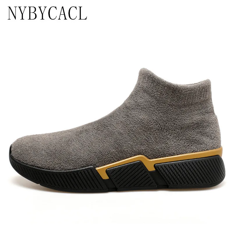 

2022 Winter Fashion Men Sneakers Thick Cotton Fabric Casual Shoes Lace-Up Mens Shoes Slip-on Vulcanize Shoes Walking large size