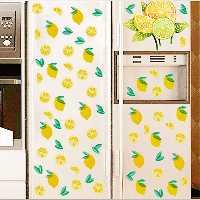 

Cartoon Lemon Wall Sticker for Children Room Decoration Wall Decals Sticker Room Decoration Accessories Wallpaper Decoration DIY