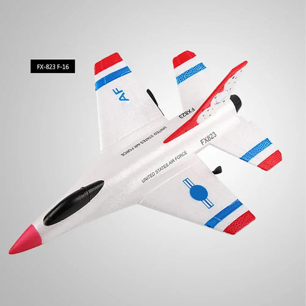 Дистанционный планерный самолет детские игрушки F16 истребитель FX-823 устойчивый к