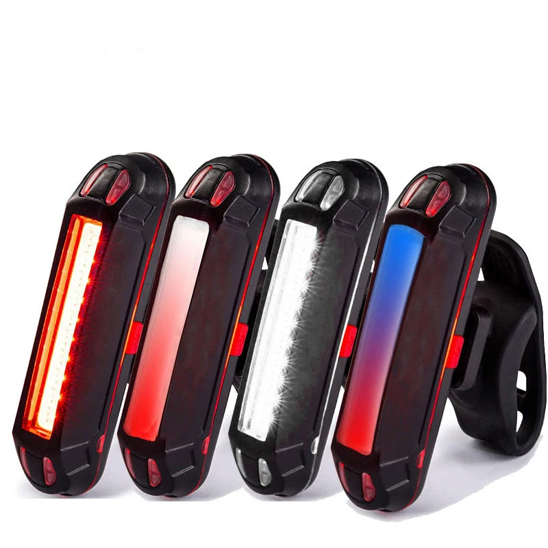 

Bike Taillight Waterproof Riding Rear Light Led USB Chargeable Mountain Bike Cycling Lights Tail-lamp 6 Mode Bicycle Light