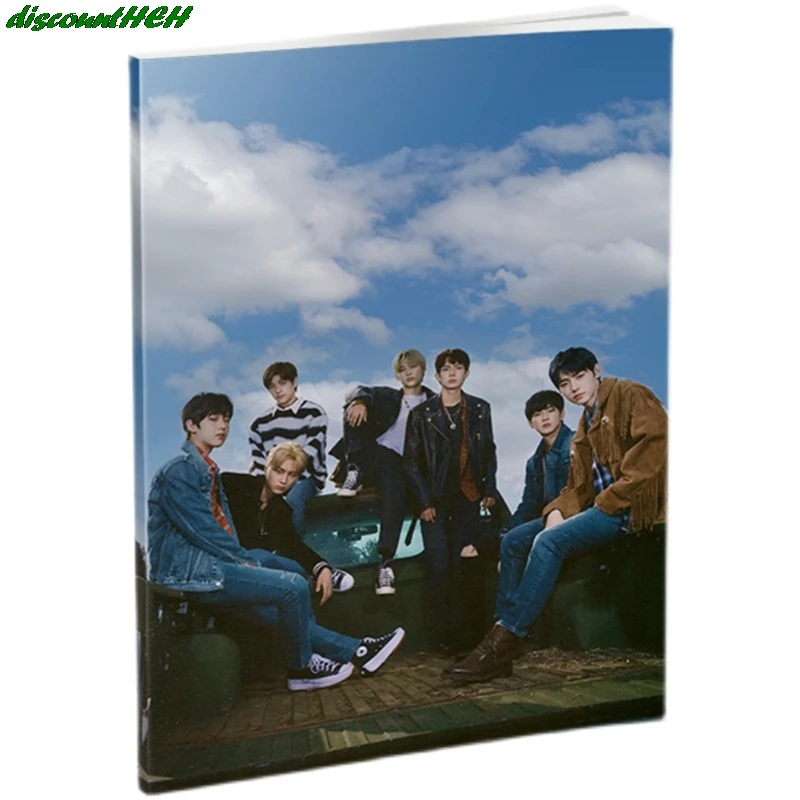 

Kpop ENHYPEN Mini Photobook K-pop ENHYPEN Mini Photo Album Book Photo Card Fans Collection Gift