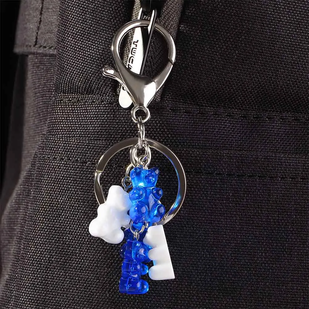 1 шт. брелок для ключей с медведем из резины | Украшения и аксессуары