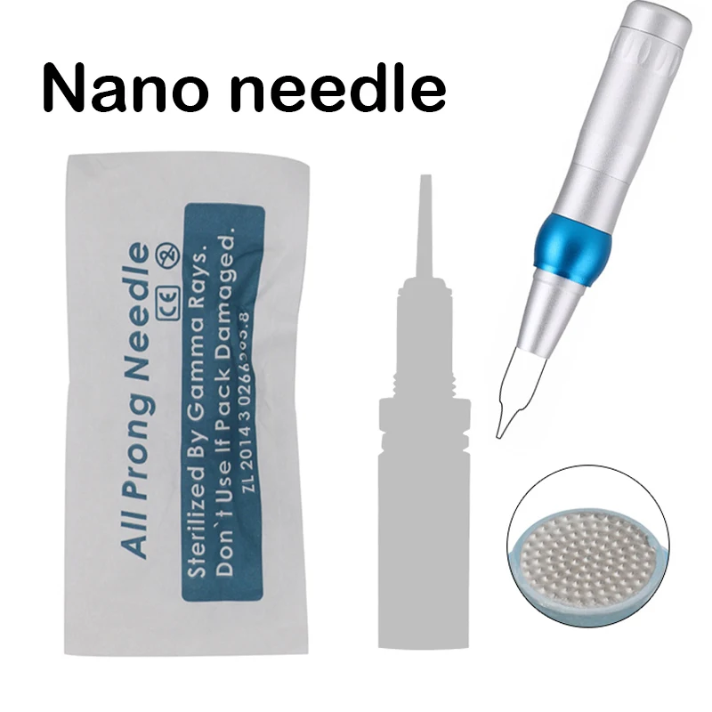 

1 Prong liberty digital tattoo machine needle cartridge permanent makeup nano needle MTS screw needle for eyebrow lip tatoo tool