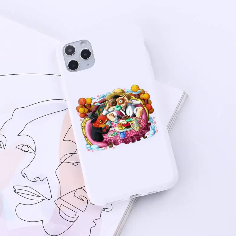 

naruto kakashi Phone Case White Candy Color for iPhone 6 7 8 11 12 s mini pro X XS XR MAX Plus