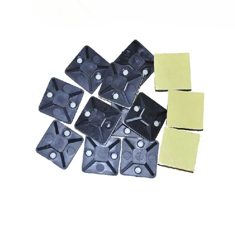 20*20 мм крепления на клейкой основе для кабельных стяжек держатели проволочных