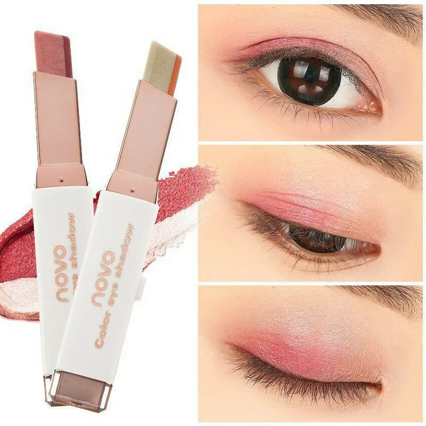 

6 Color Eye Shadow Pen Pearlescent Silkworm Eyeshadow Pen Lasting Waterproof Not Blooming Shiny Pearlescent Shimmer Gel Pen