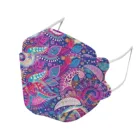 Маски FFP2 с принтом кешью FFP2 fpp2 KN95, дышащие защитные маски для маска для лица для взрослых, гомологические маски ffp2re, многоразовые