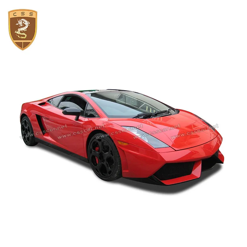 04 07 FRP передний бампер спойлер чехол для Lamborghini Gallardo Coupe LP550 LP560 LP570 4 DMC Style|Передние и