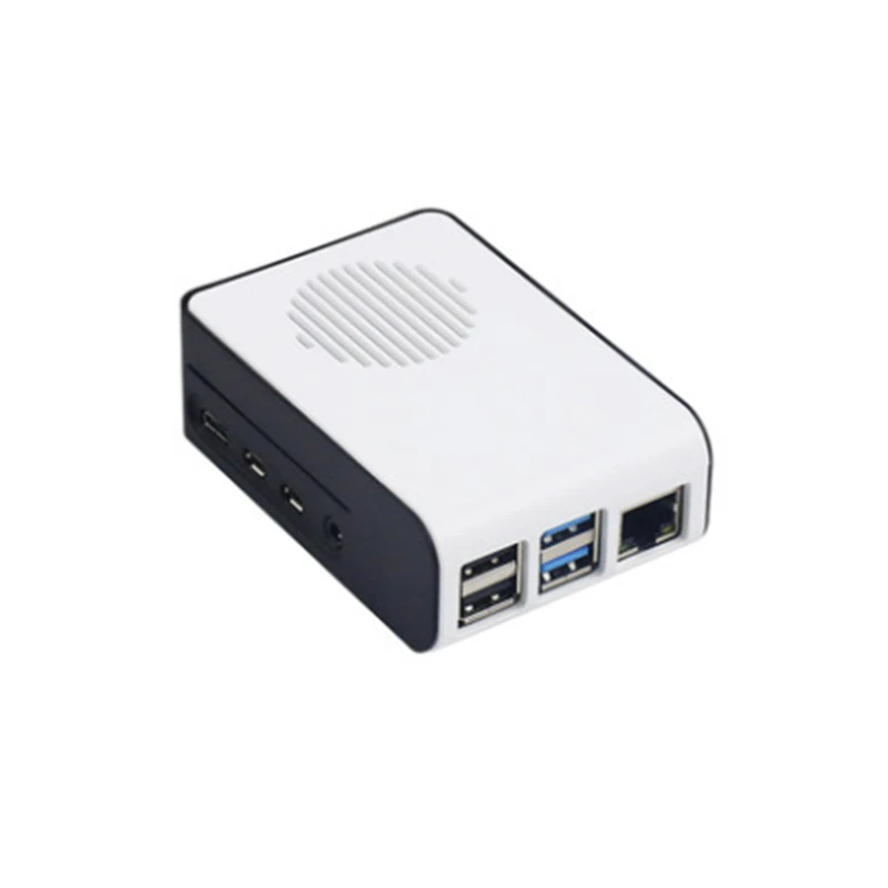 Новый Raspberry Pi 4 чехол ABS металлический акриловый с охлаждающим вентилятором для RPi