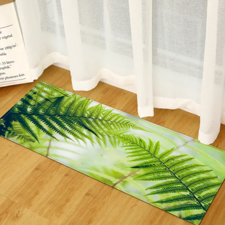 Напольный нескользящий кухонный коврик современный ковер для гостиной