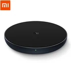 Оригинальное Беспроводное зарядное устройство Xiaomi Qi Smart Quick Charge, быстрое зарядное устройство 10 Вт для Mi MIX 2S iPhone X XR XS 8 plus 10 Вт для Sumsung S9