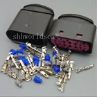 230100 комплект, 14 контактов 1J0973737 1J0973837 1J0 973 737 1J0 973 837 мм, водонепроницаемый разъем для автомобисветильник освещения для Audi BMW VW