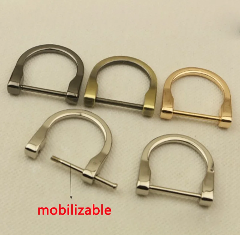 

Скоба D-образной формы для сумок, сумок, кошельков, 2,5 см, 10 шт.