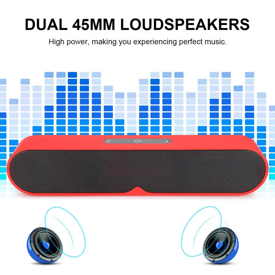 Bluetooth-Колонка сенсорная 45 мм с поддержкой Bluetooth 5 0 | Электроника