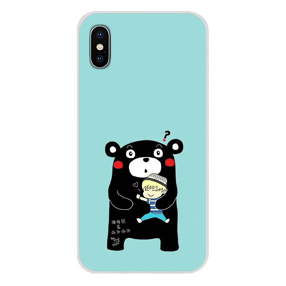 Чехлы для сотовых телефонов Samsung A10 A30 A40 A50 A60 A70 Galaxy S2 Note 2 3 Grand Core Prime Japan Kawaii Kumamon lovely